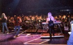 From backstage