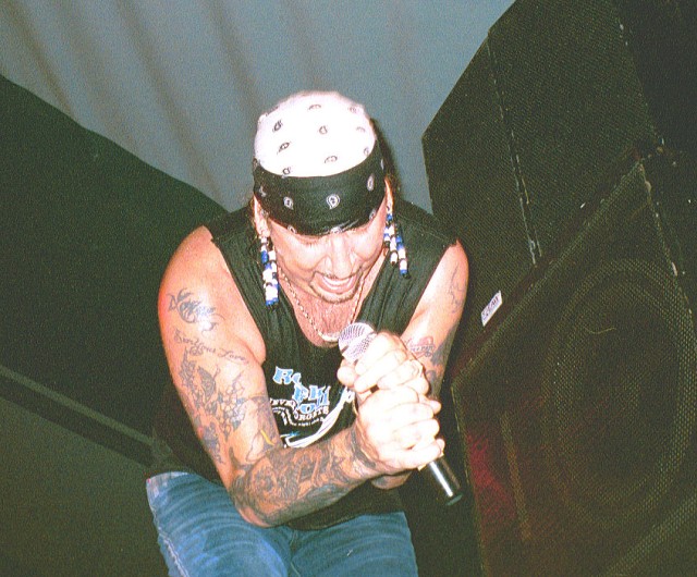 Jack singin' his heart and soul out